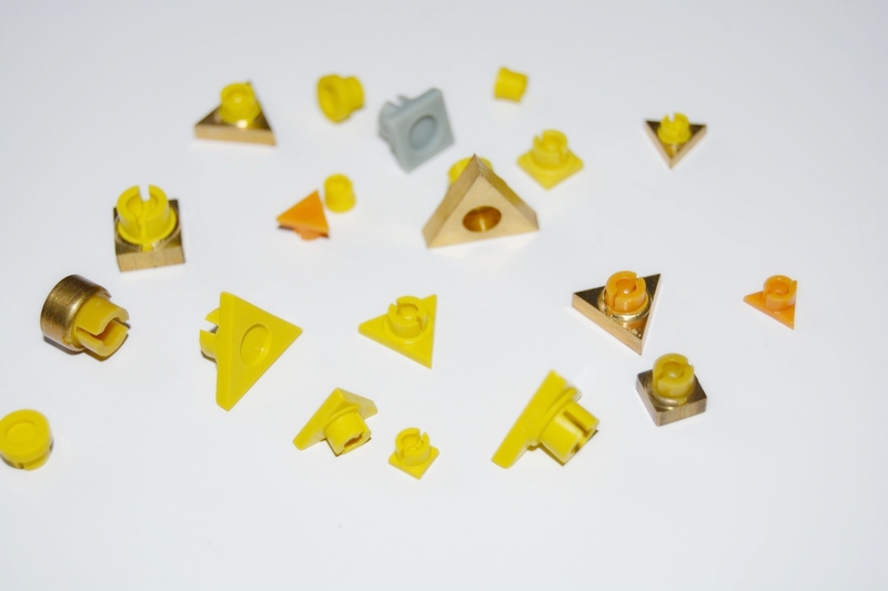 Bity plastikowe i mosiężne do docierania pastami diamentowymi